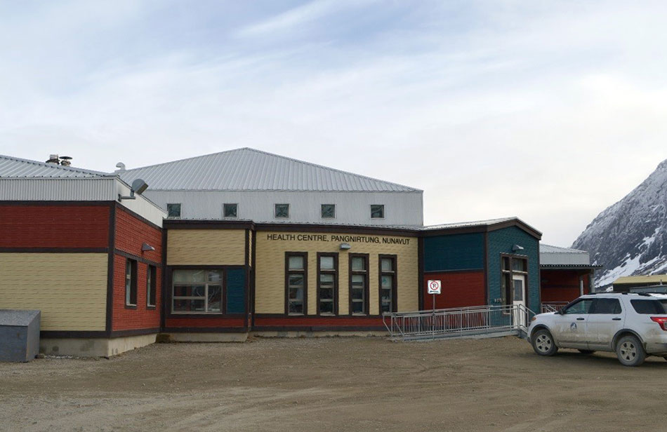 Centre de santé communautaire de Pangnirtung en 2016