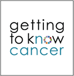 Logo of the Getting to Know Cancer organization