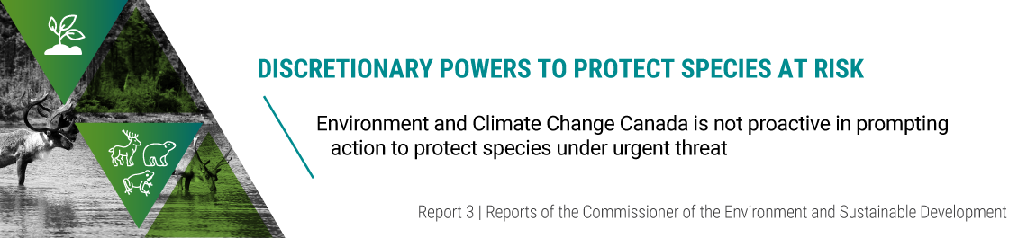 Report 3—Discretionary Powers to Protect Species at Risk