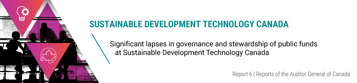 Report 6—Sustainable Development Technology Canada